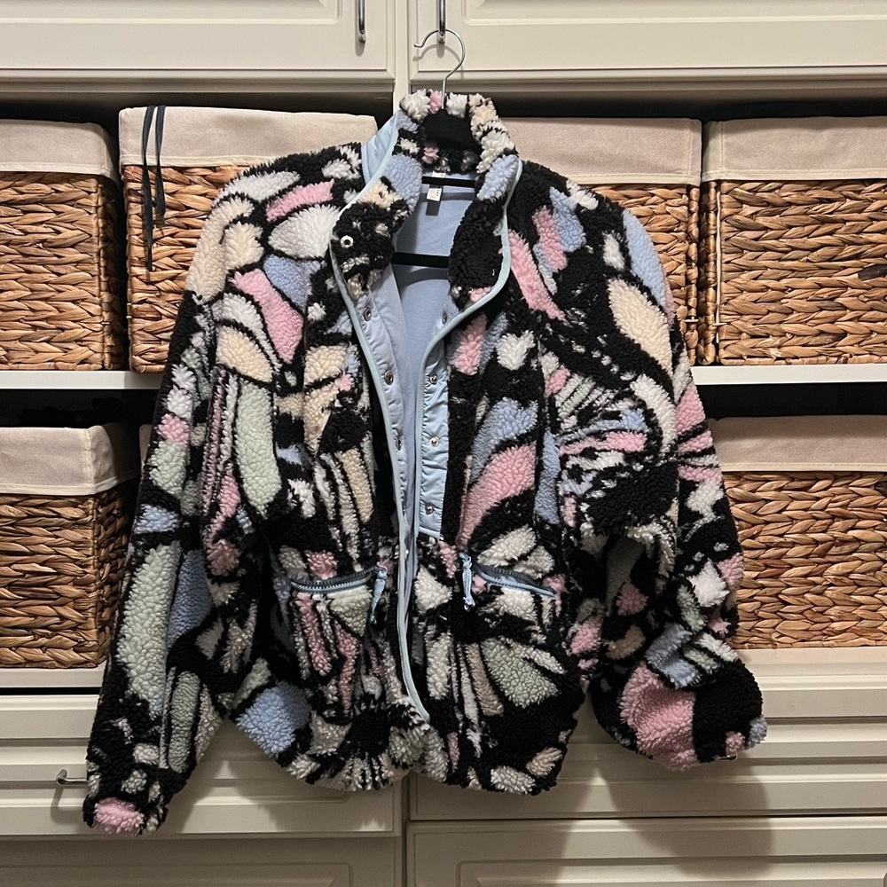 Free People Women's Rocky Ridge Jacket Butterfly Print